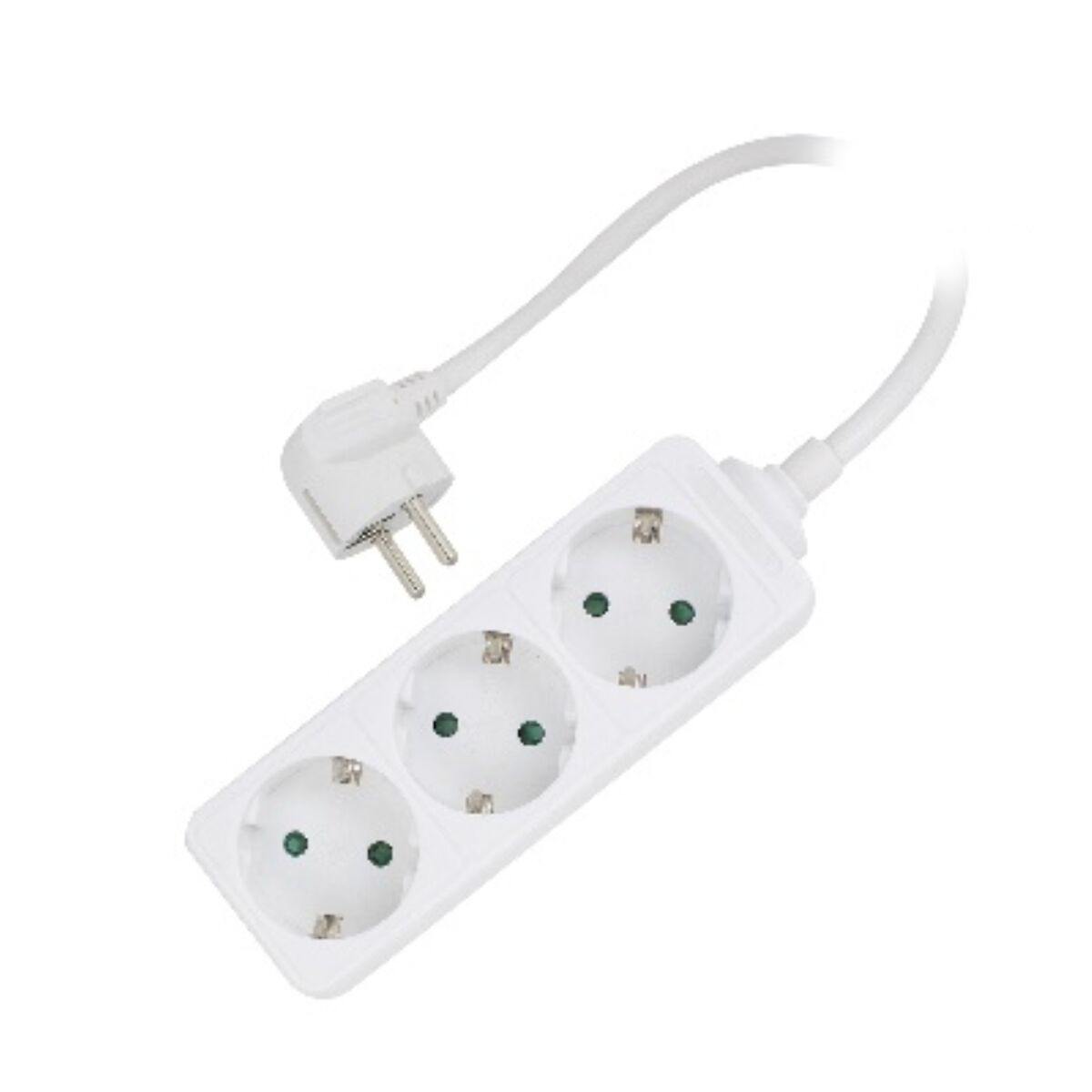 Extensão com 3 Tomadas sem Interruptor Ewent EW3958 3680W (1,5 m)