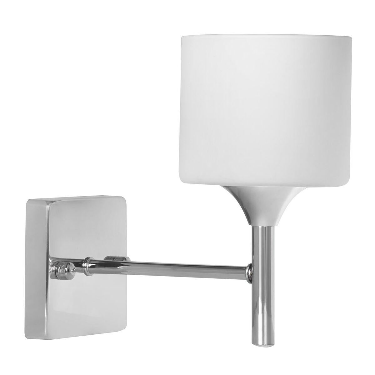 Luz de Parede Activejet AJE-MIRA 1P Branco Prateado Metal 40 W 23 x 21,5 x 11,5 cm (1 Peça)