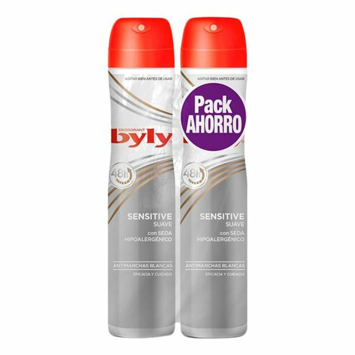 Desodorizante em Spray Sensitive Suave Byly TP-8411104041165_173227_Vendor (2 uds) 200 ml