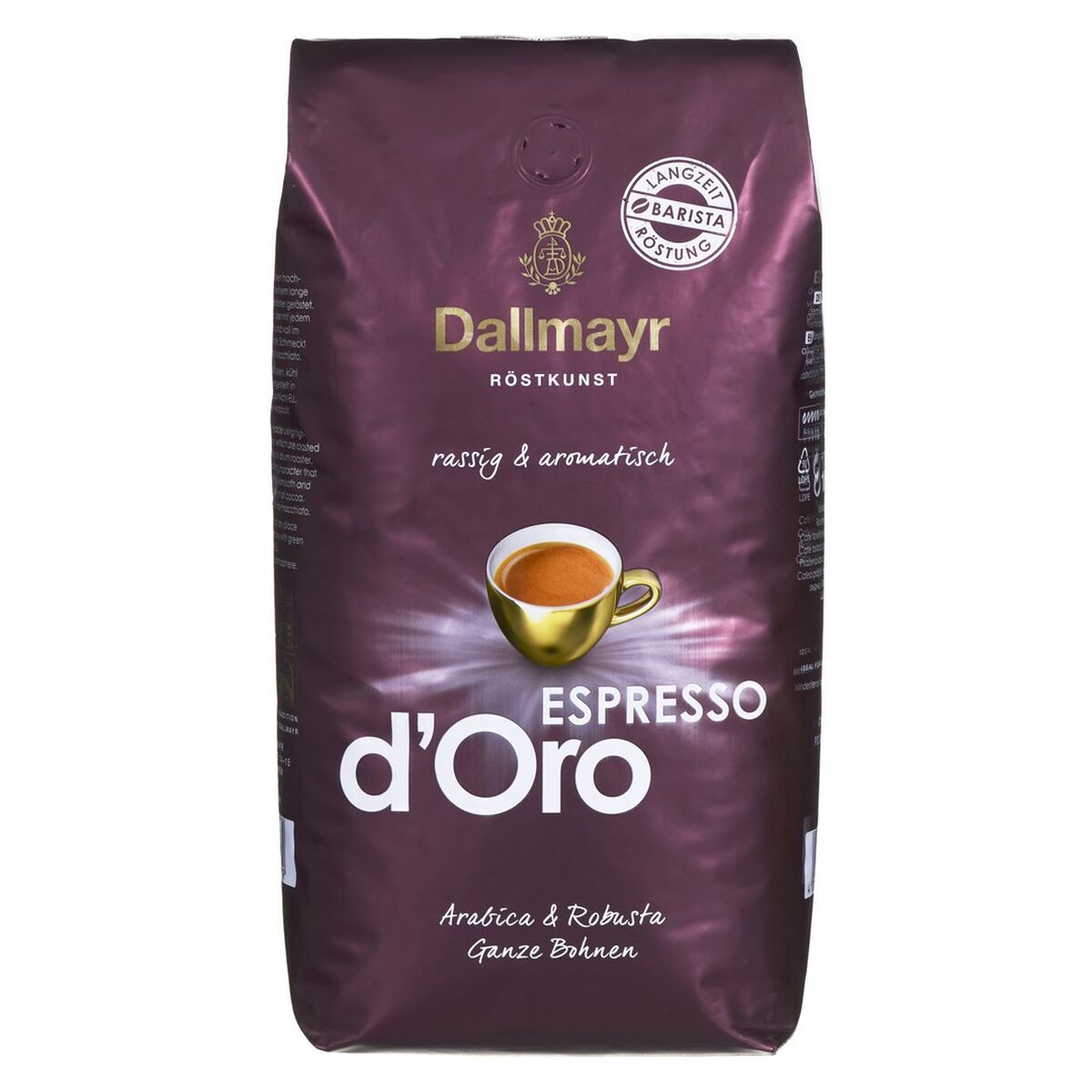 Café em grão Dallmayr Espresso d'Oro 1 kg