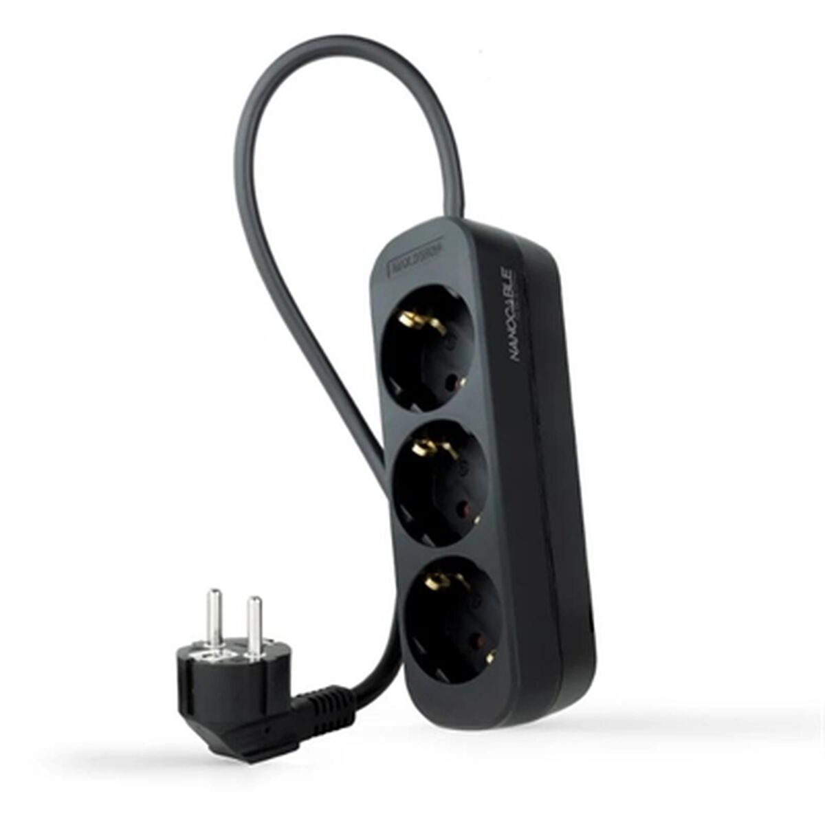 Entrelinha NANOCABLE 10.37.0004-NS-BK 3680 W 250 V 1,4 m