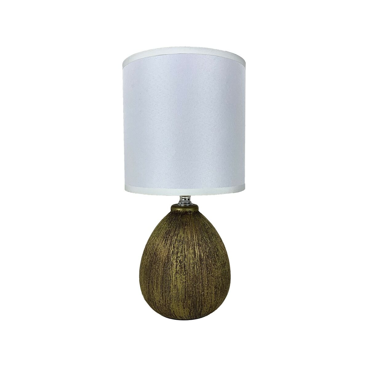 Lâmpada de mesa Versa Lua 25 W Castanho Cerâmica 11 x 28 x 11 cm