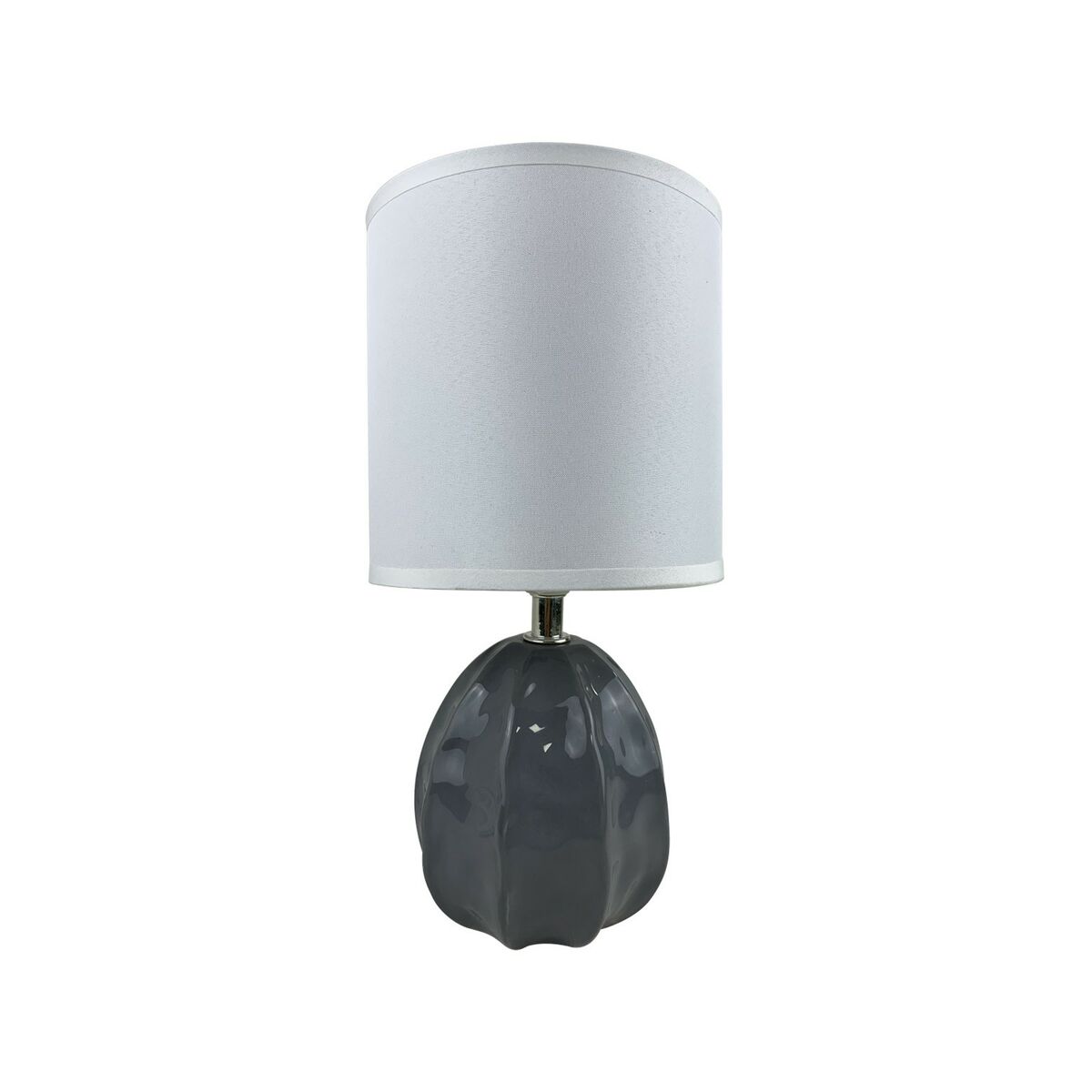 Lâmpada de mesa Versa Mery 25 W Cinzento Cerâmica 14 x 27 x 11 cm