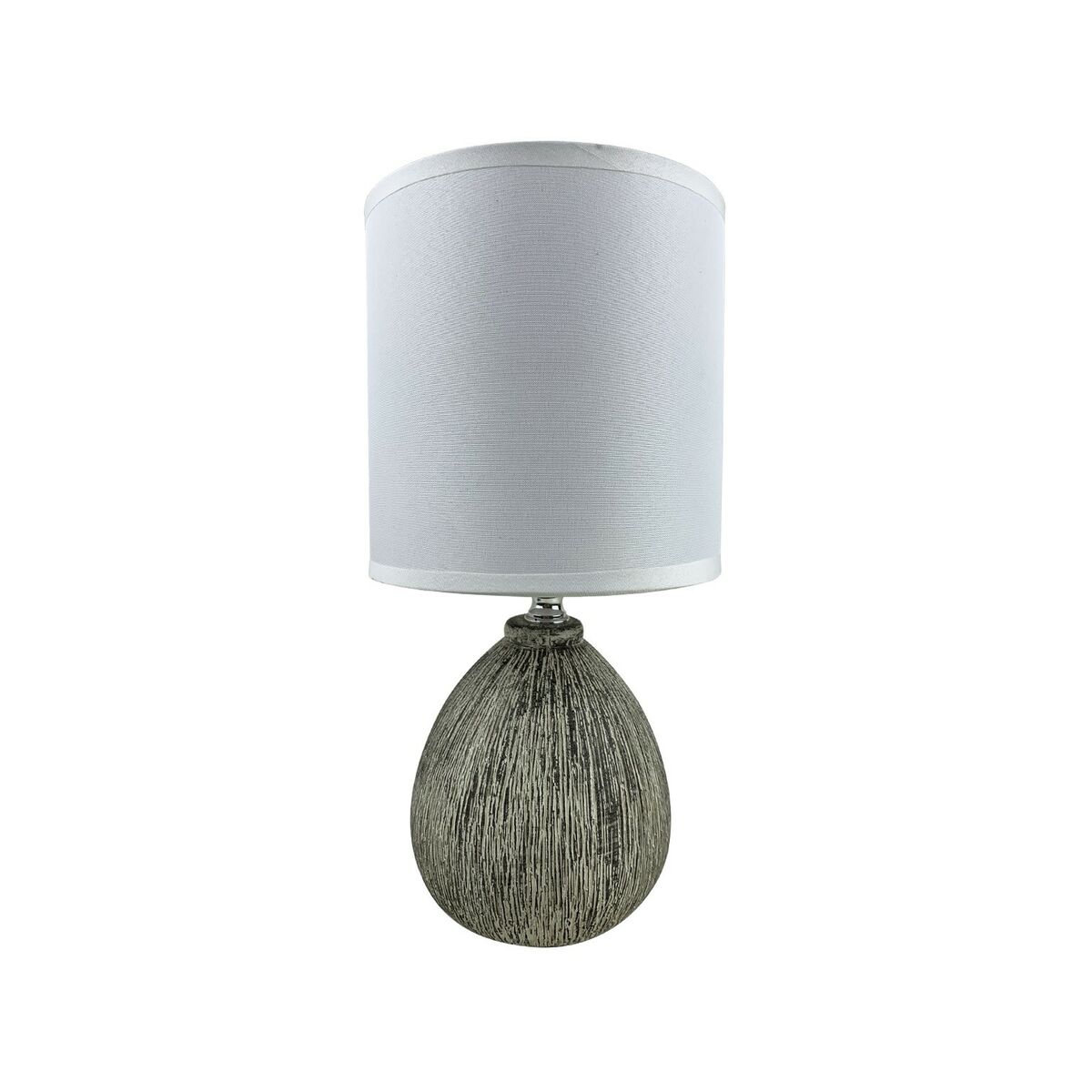 Lâmpada de mesa Versa Lua 25 W Cinzento Cerâmica 11 x 28 x 11 cm