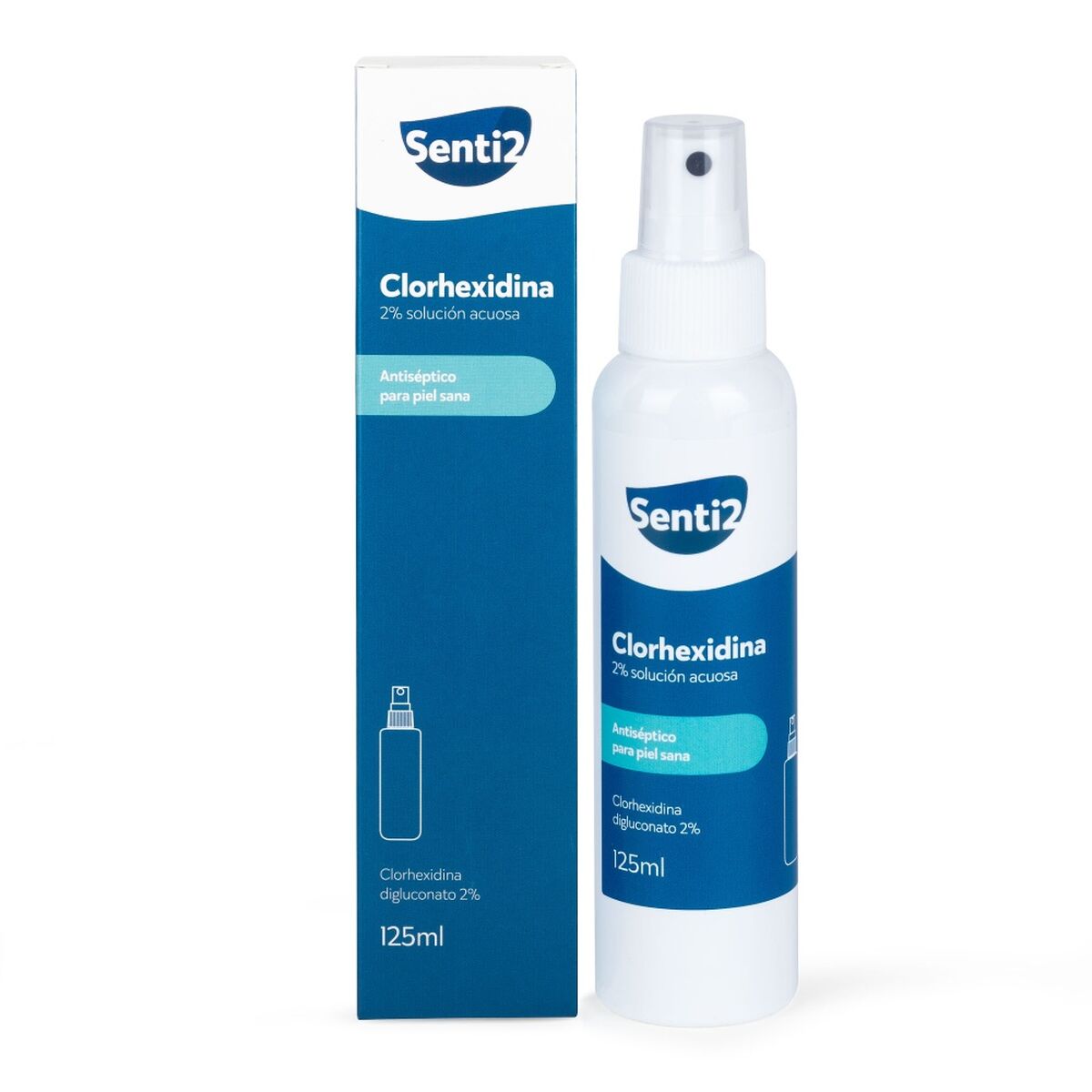 Loção Corporal Senti2 Clorhexidina 125 ml