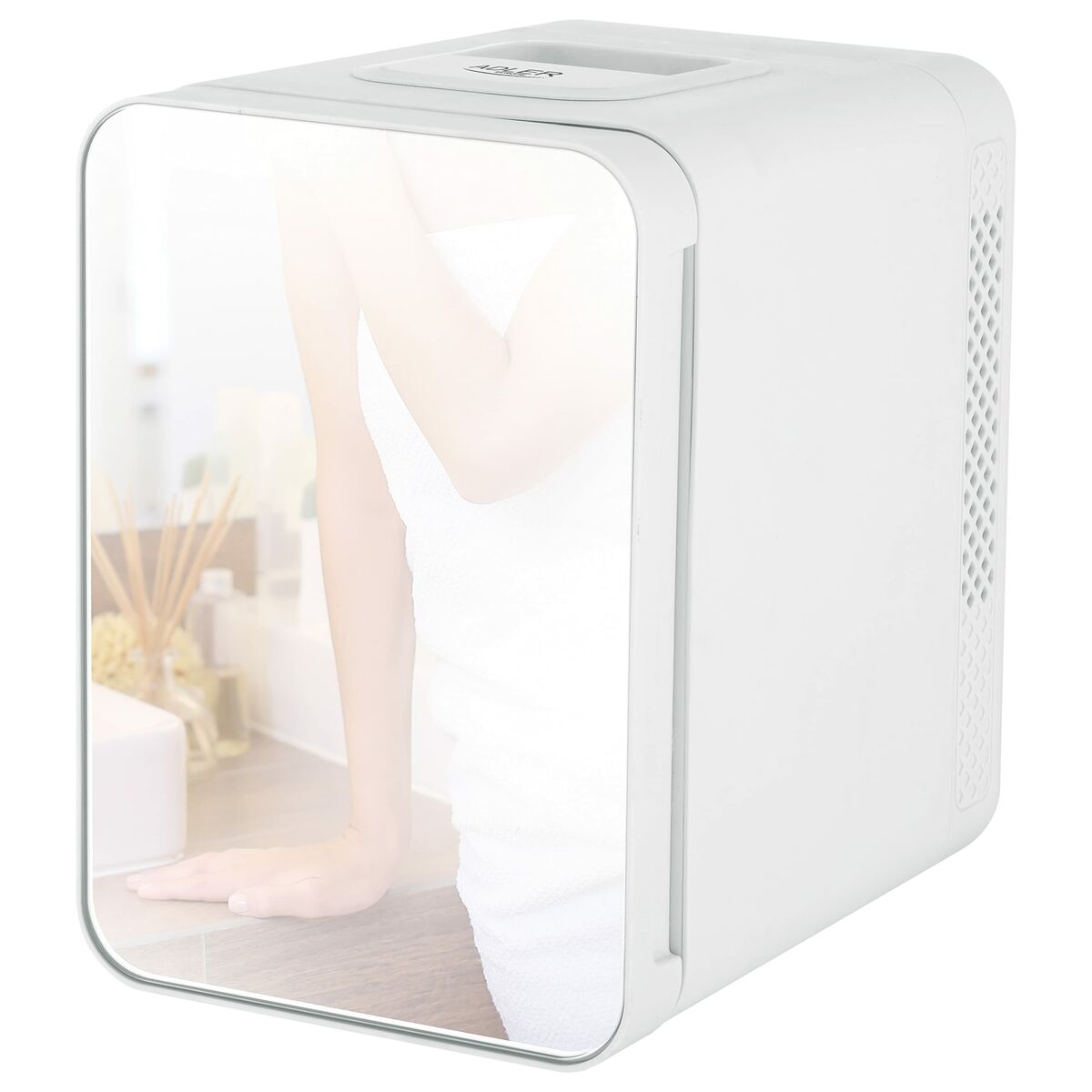 Mini Frigorífico para Cosméticos Adler AD 8085 Branco Espelho 4 L