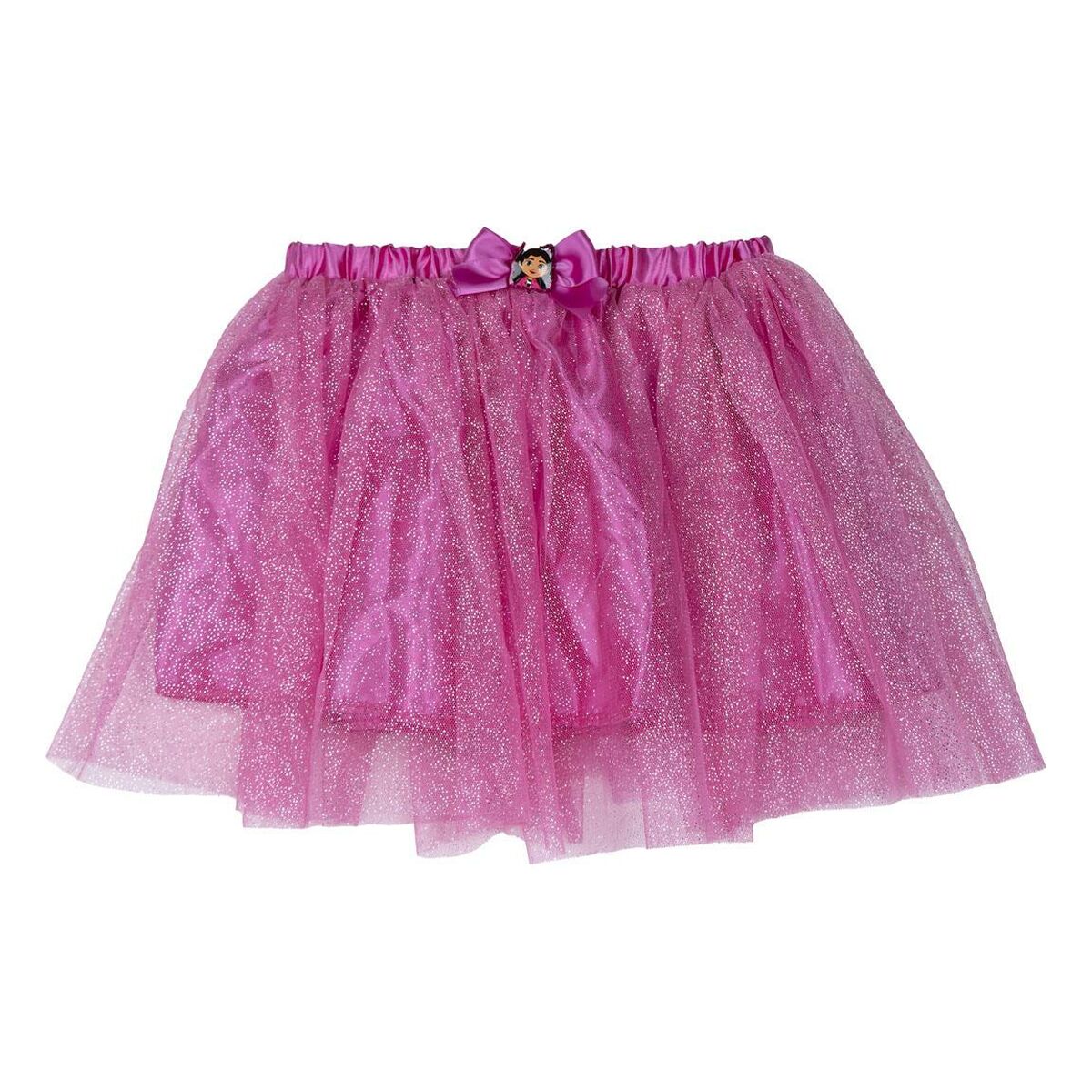 Saia Gabby's Dollhouse Cor de Rosa Diadema Tutu 2 Peças