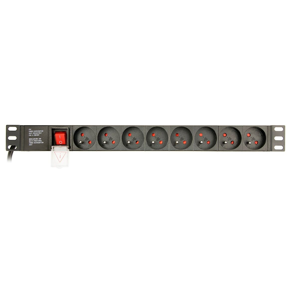 Extensor 19" 8 Tomas Schuko com interruptor GEMBIRD EG-PDU-014-F (3 m)