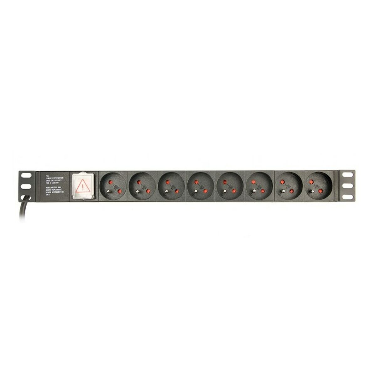Extensor 19" 8 Tomas Schuko com interruptor GEMBIRD EG-PDU-014-FC14 (3 m)