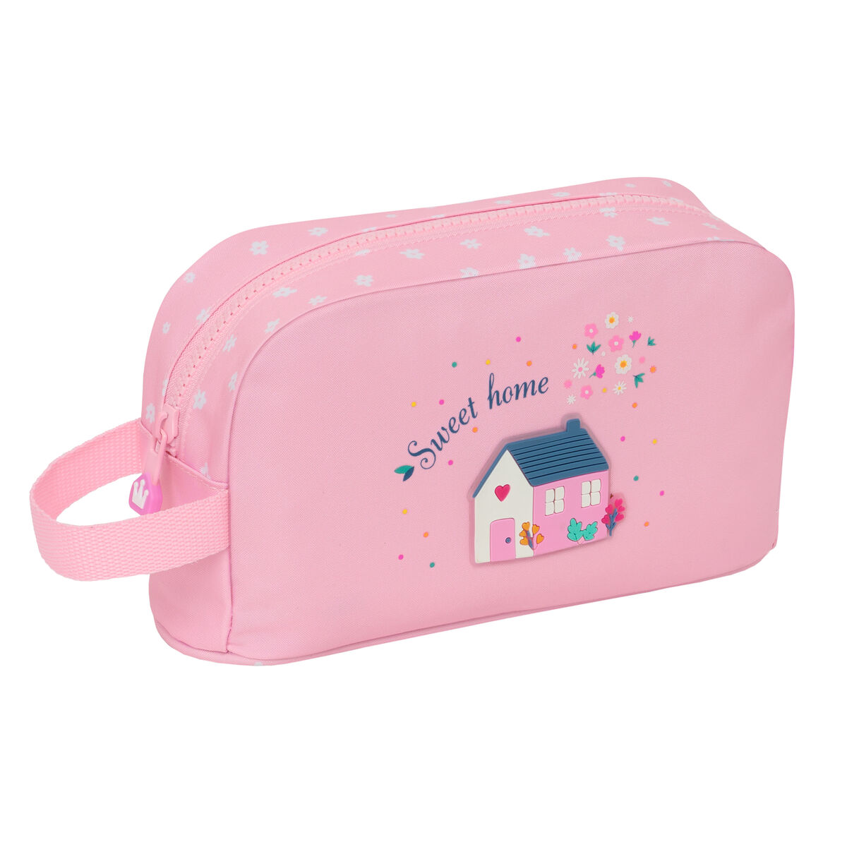 Porta-merendas Térmico Glow Lab Sweet home Cor de Rosa 21.5 x 12 x 6.5 cm