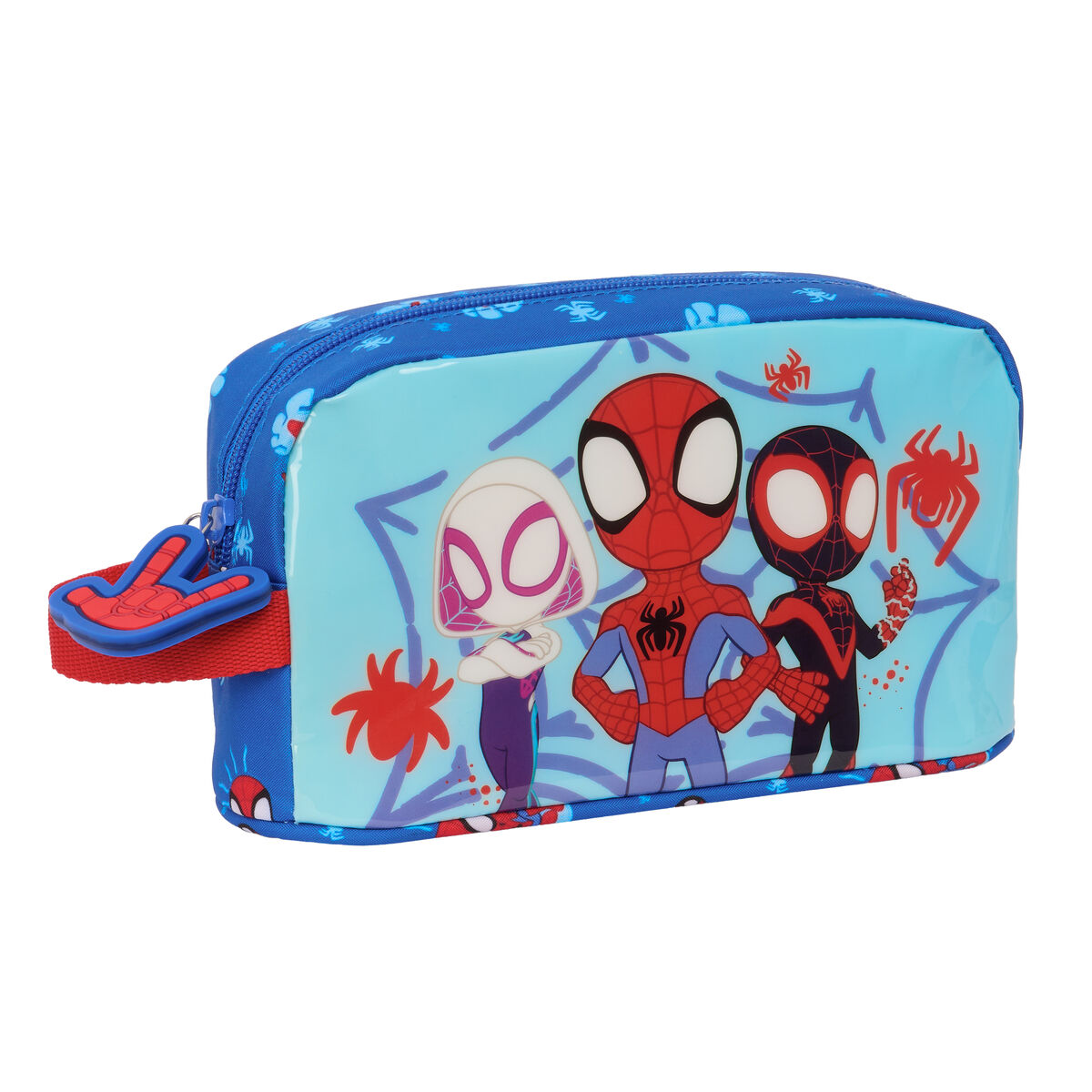 Porta-merendas Térmico Spidey Azul 21.5 x 12 x 6.5 cm