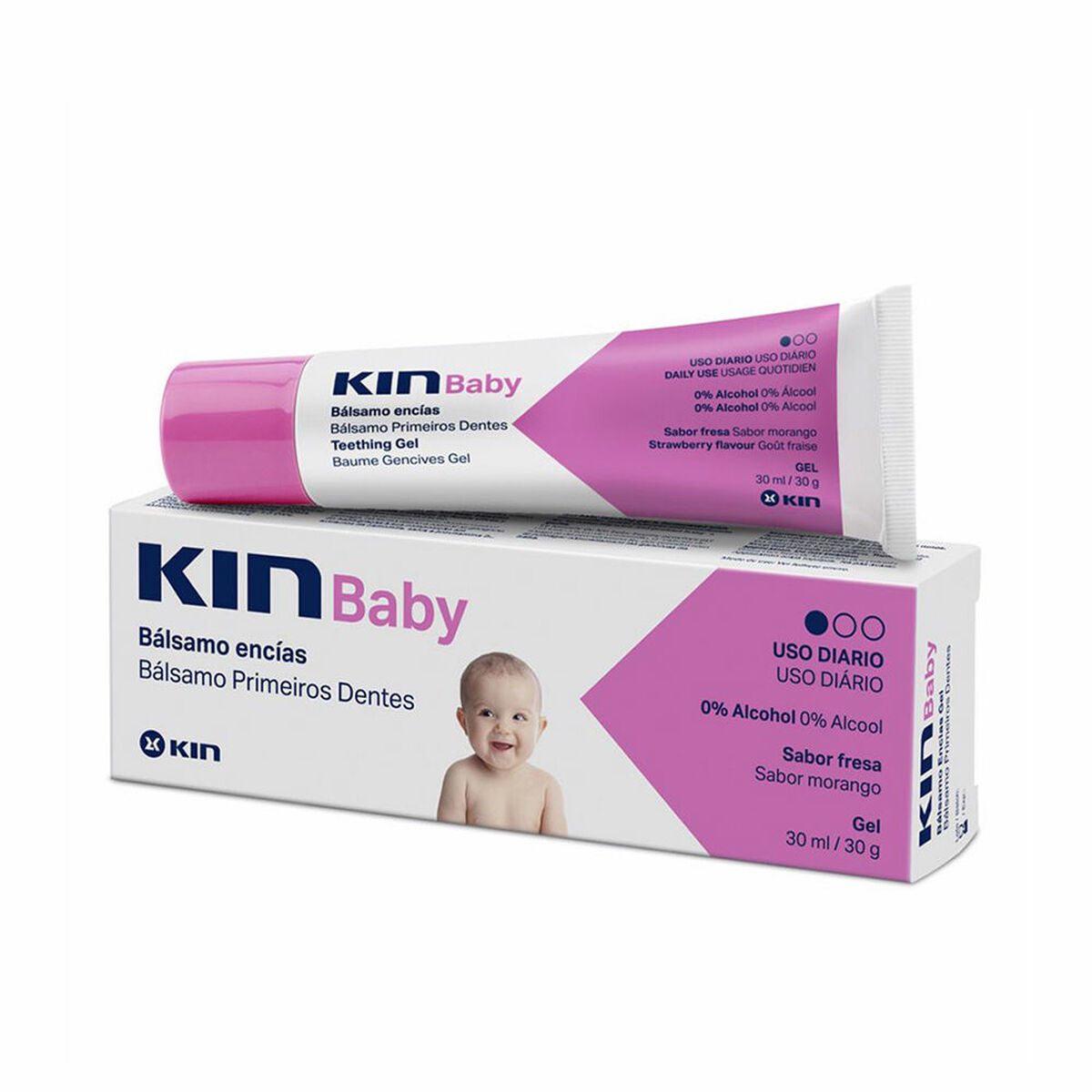 Bálsamo para gengivas Kin Kin Baby 30 ml
