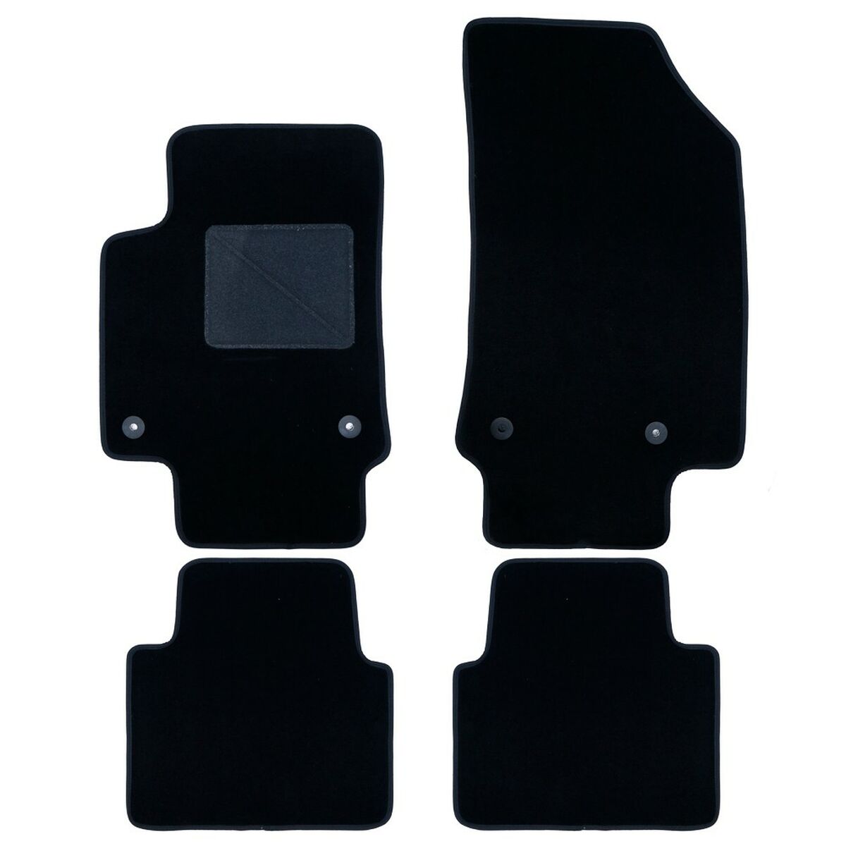Tapete para o Carro OCC Motorsport OCCCT0012 Preto