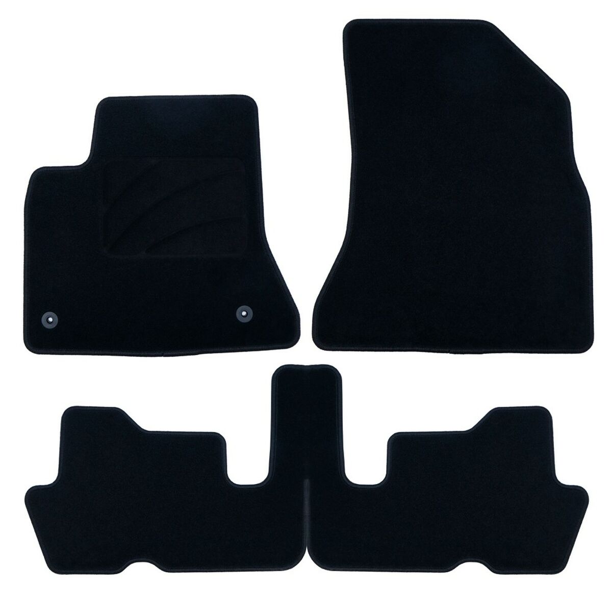 Tapete para o Carro OCC Motorsport OCCCT0019 Preto