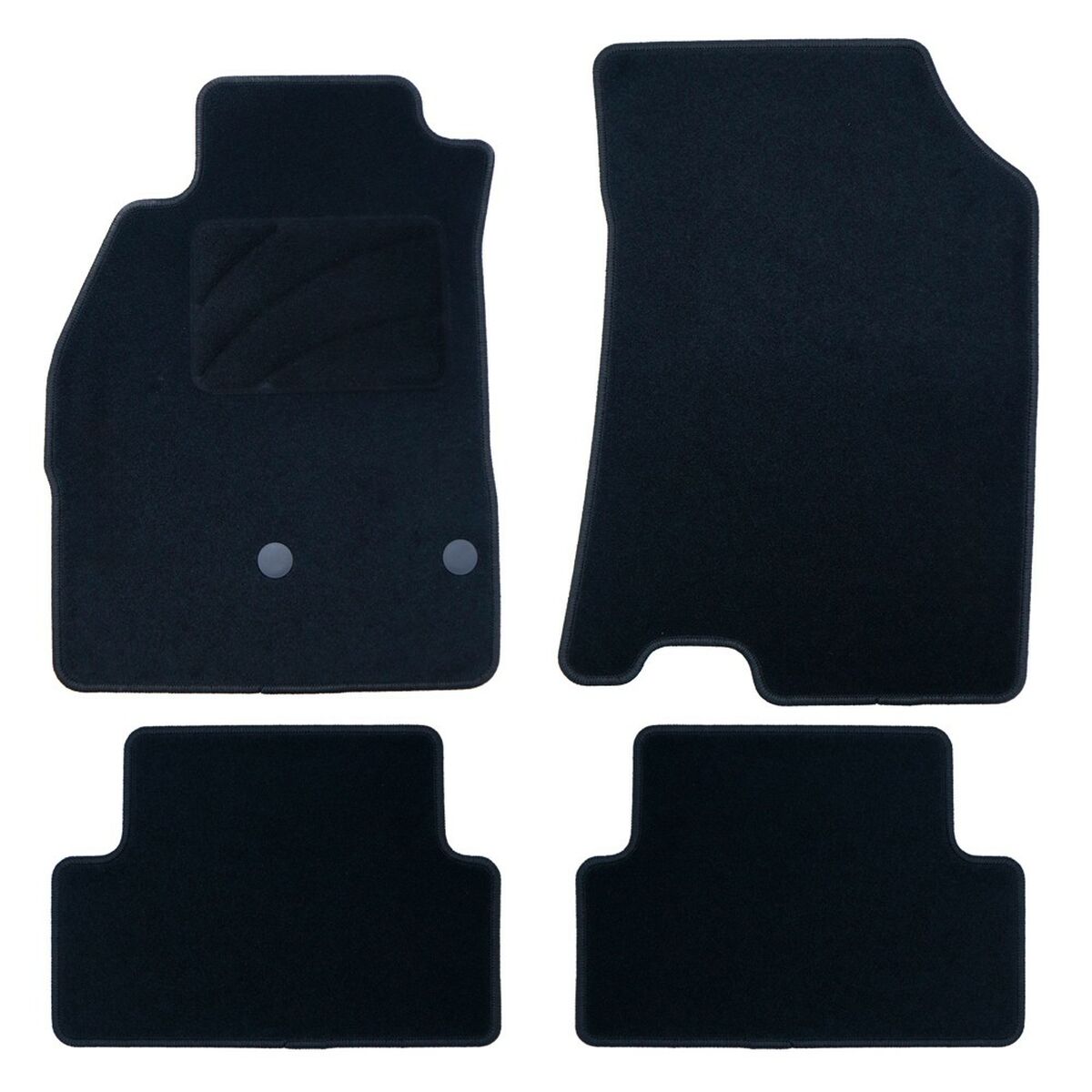 Tapete para o Carro OCC Motorsport OCCRT0036 Preto