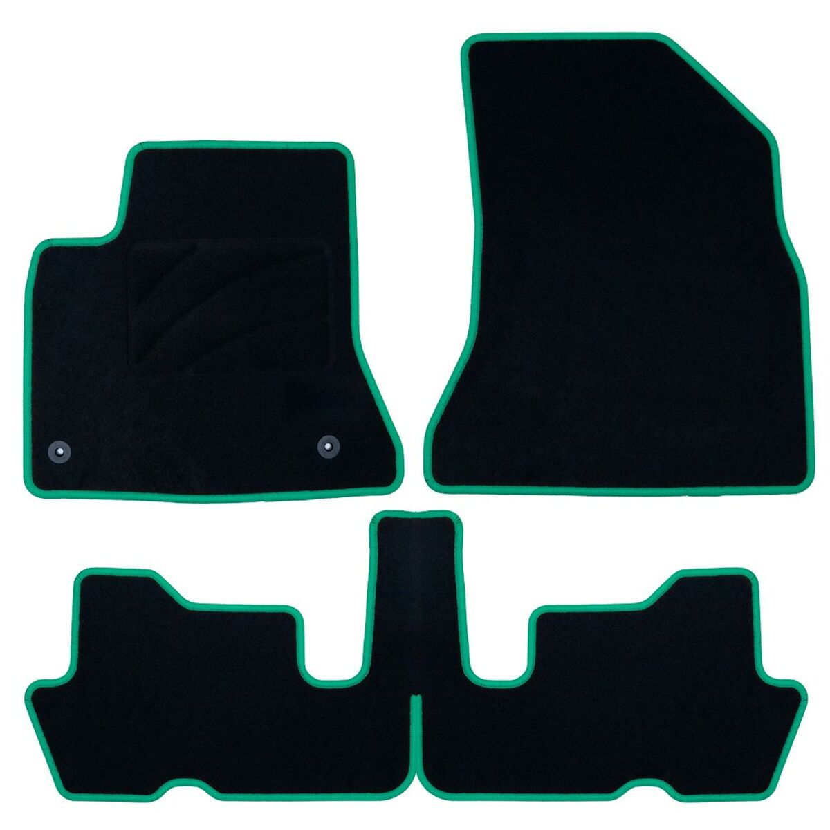 Tapete para o Carro OCC Motorsport OCCCT0019GR Verde