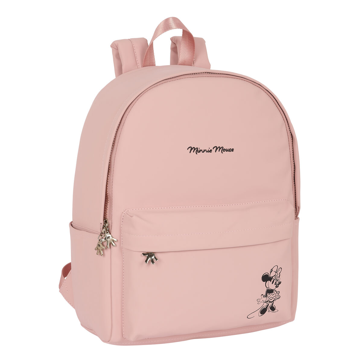 Mochila para notebook Minnie Mouse Teen Misty Cor de Rosa 31 x 40 x 16 cm