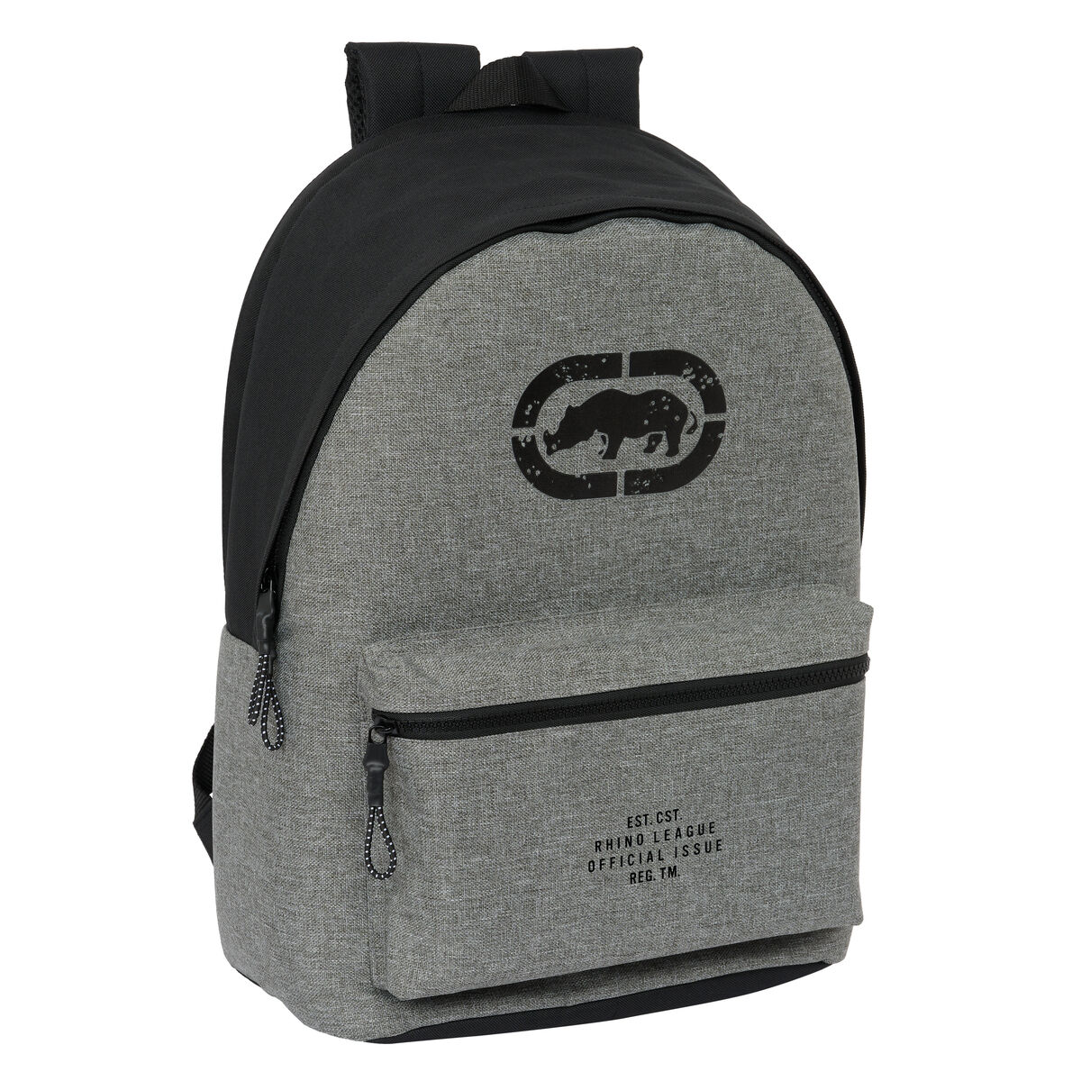 Mochila para notebook Eckō Unltd. Rhino Preto Cinzento