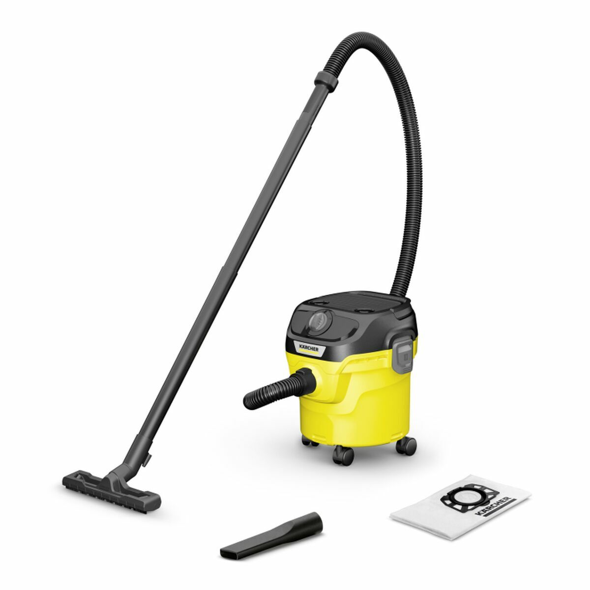 Aspirador com Saco Kärcher 1.628-401.0 1000W 12 L Amarelo Preto 1000 W
