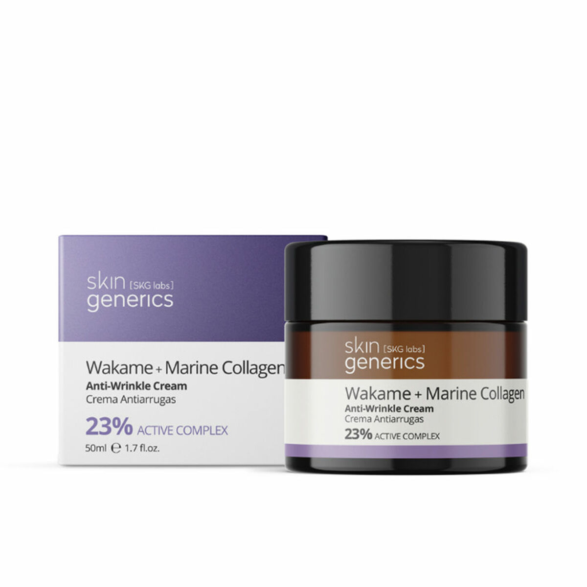 Creme Antirrugas Skin Generics Wakame + Marine Collagen 50 ml