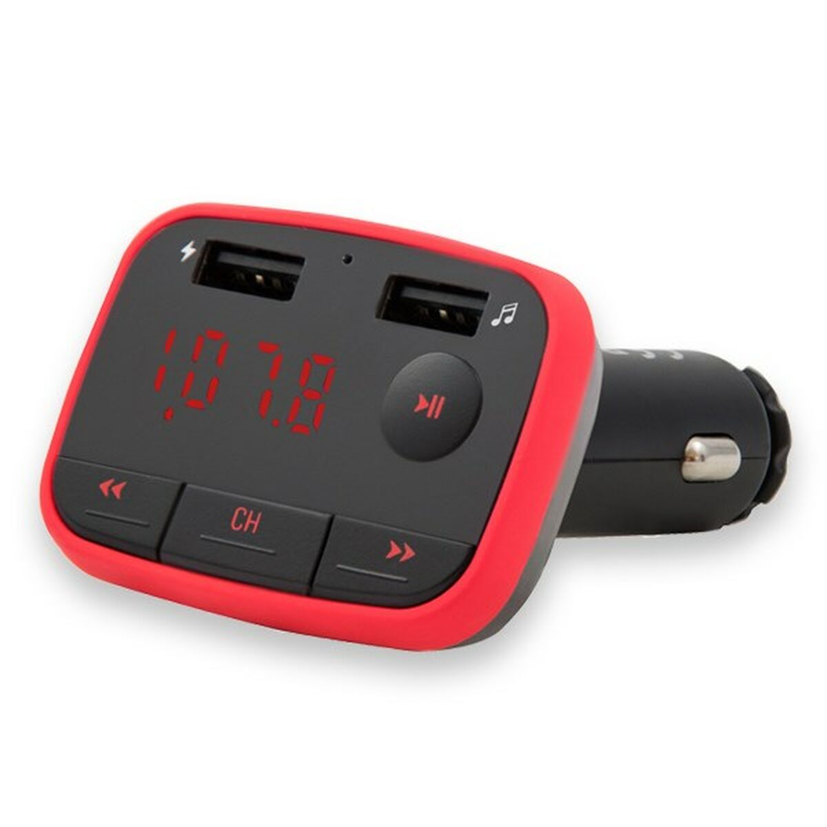 Reprodutor MP3 e Transmissor FM para Auto Savio SAVTR-10