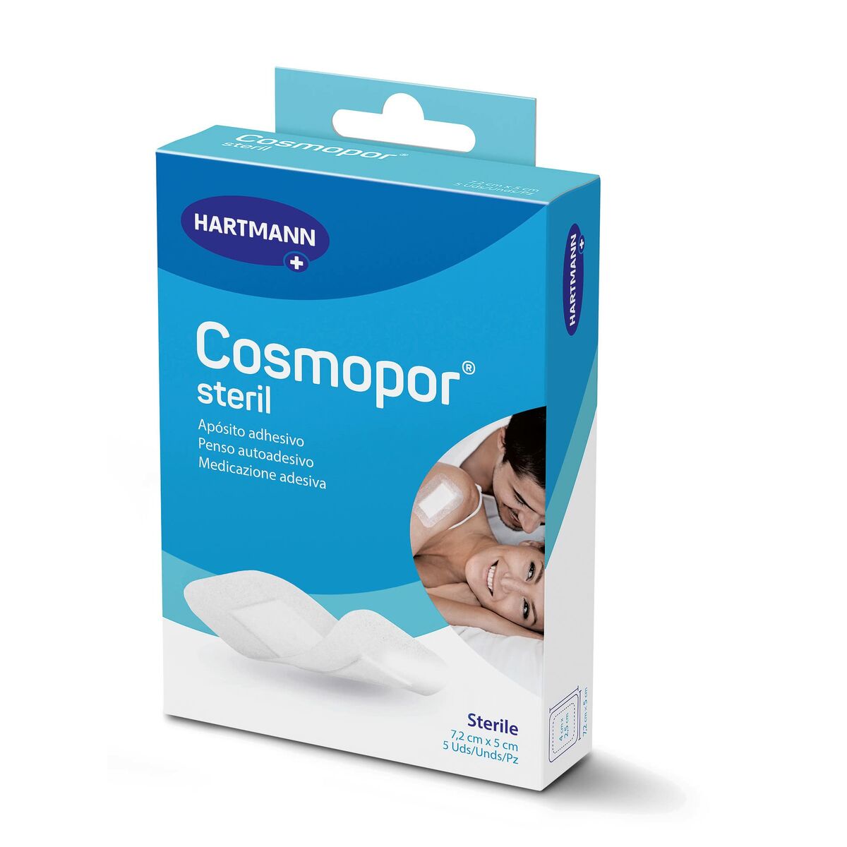 Pensos Hartmann Cosmopor 7,5 x 5 cm 5 Unidades