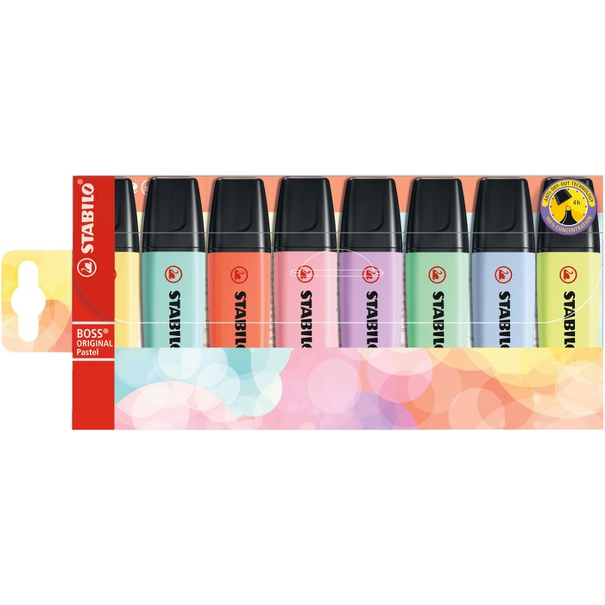 Conjunto de Marcadores Fluorescentes Stabilo 70/8-3 Multicolor 8 Peças