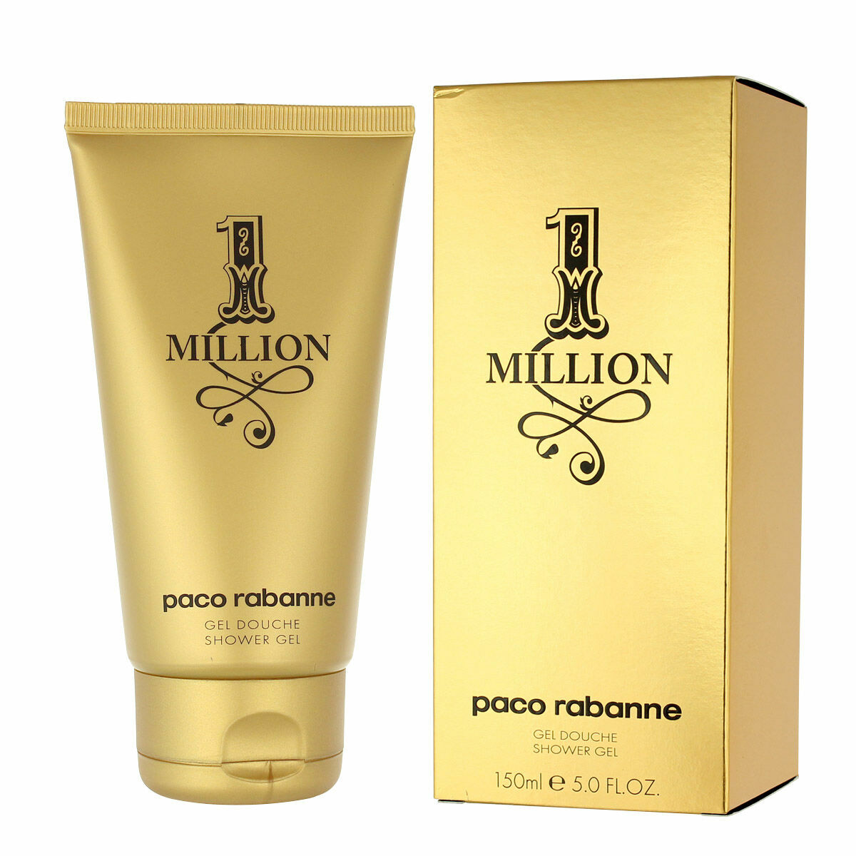 Gel de Duche Perfumado Paco Rabanne 1 Million 150 ml