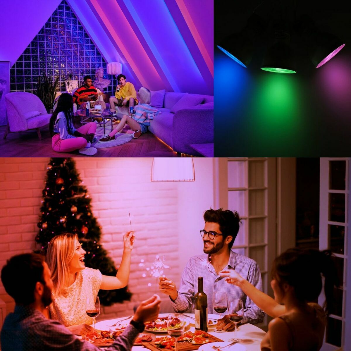 Lâmpada Inteligente Yeelight YLDP004-A Wi-Fi 40 W GU10 LED 2700 K 6500 K 400 lm