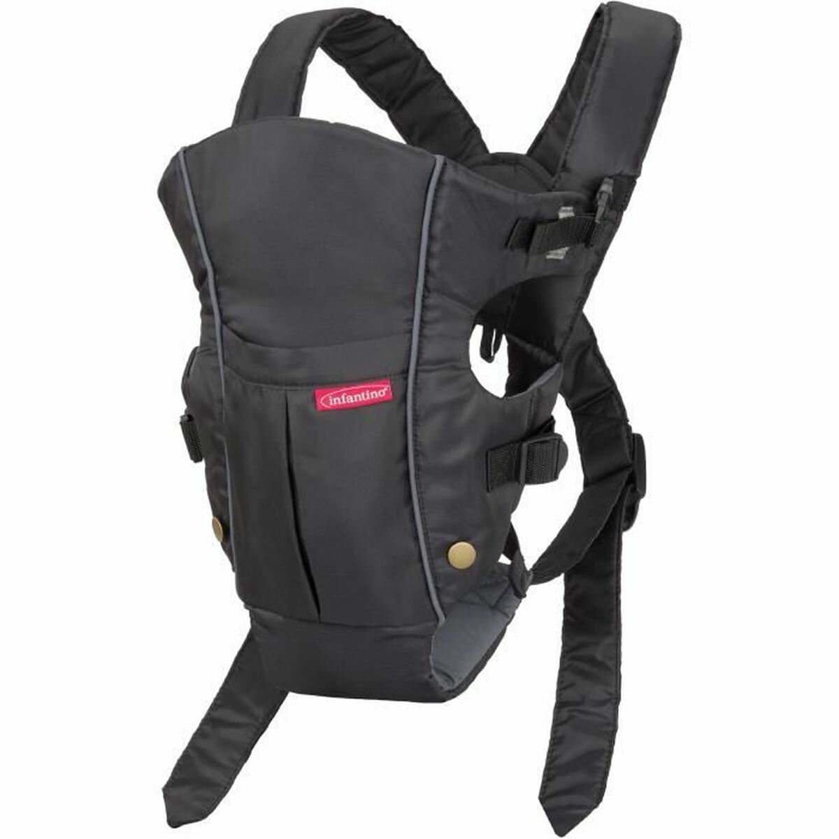 Mochila porta bebê Infantino Classic Carrier Preto + 0 Meses