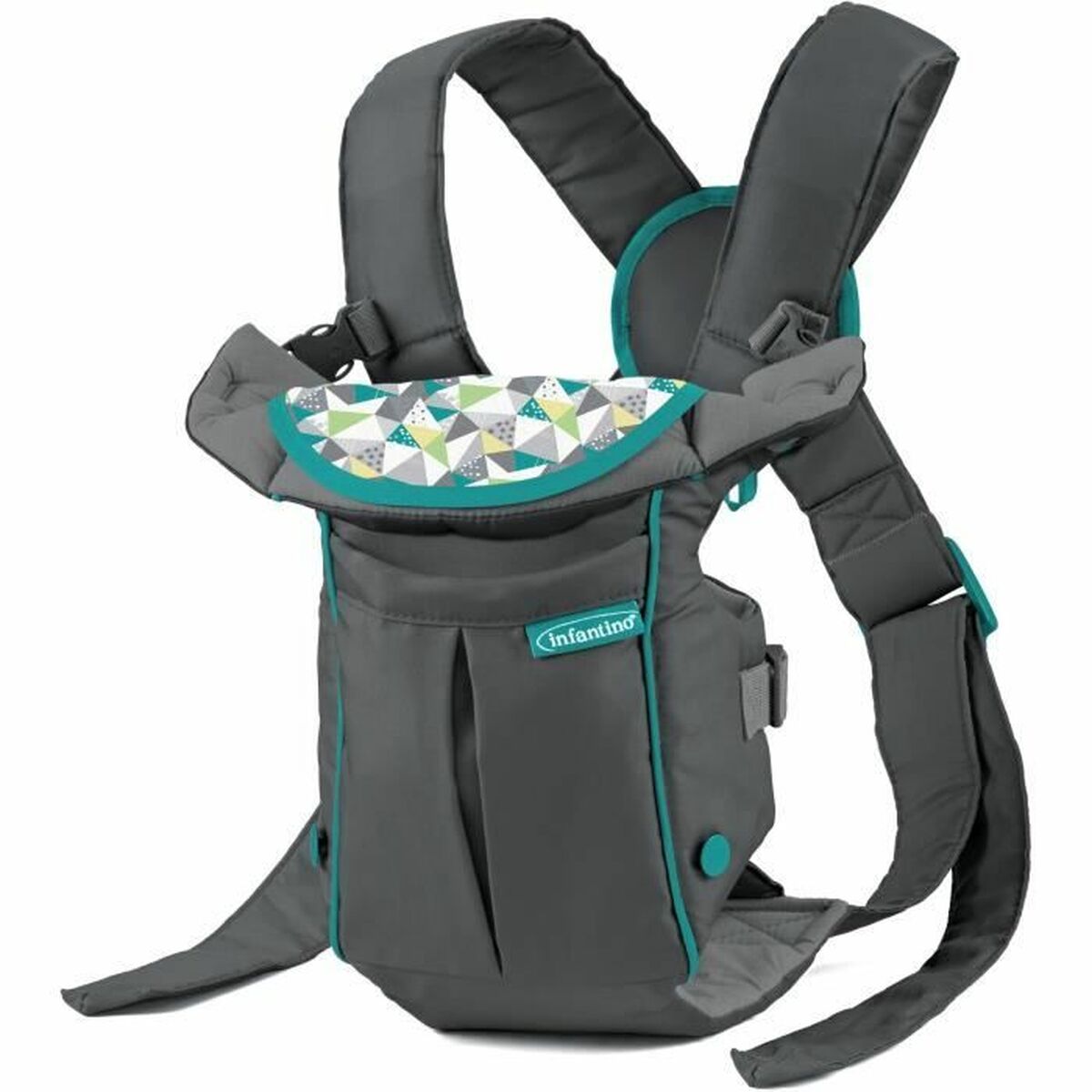 Mochila porta bebê Infantino Cinzento + 0 Anos