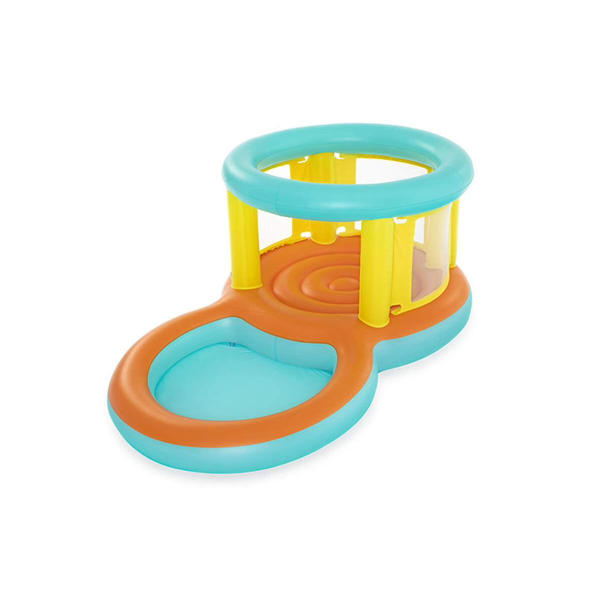 Bestway Piscina Inflável Parque de Jogos Saltador 239x142x102 cm +3 a 6 Anos Jardim 52385