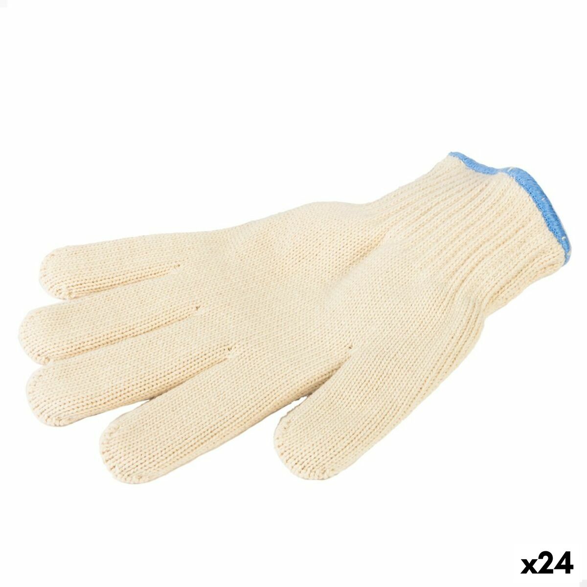 Barbecue glove Aktive 24 Unidades Bege