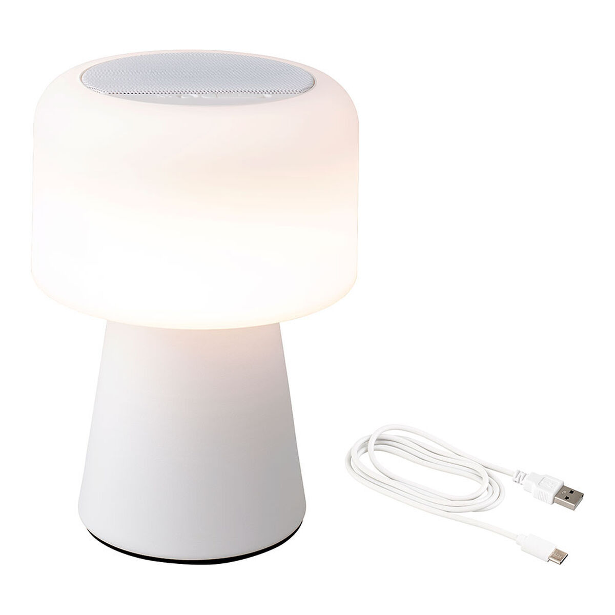 Lâmpada LED de Mesa Lumineo 894417 Branco Recarregável