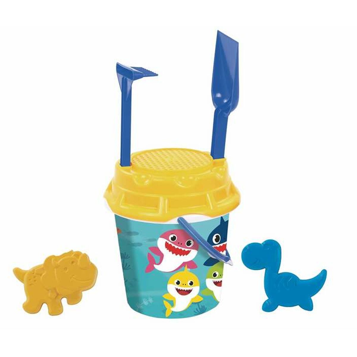 Conjunto de brinquedos de praia AVC 18 cm Ø 18 cm Tubarão 6 Peças