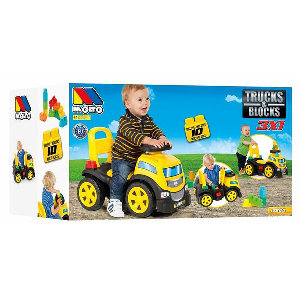 Andarilho Moltó Trucks and blocks 89 cm