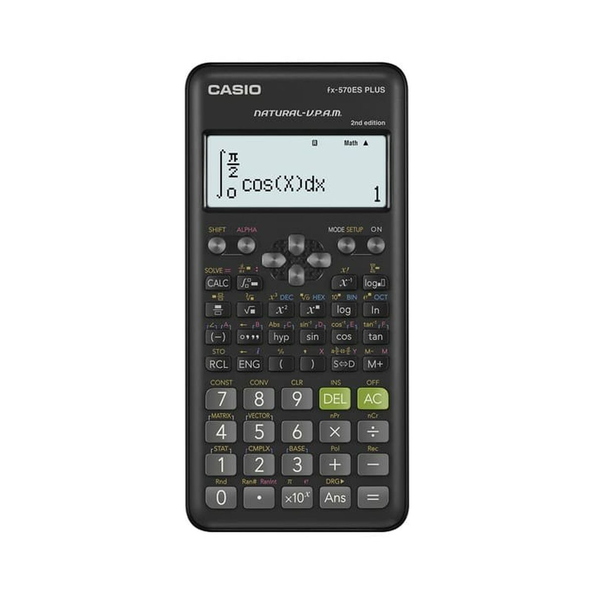 Calculadora Científica Casio FX-570ESPLUS-2 BOX Preto