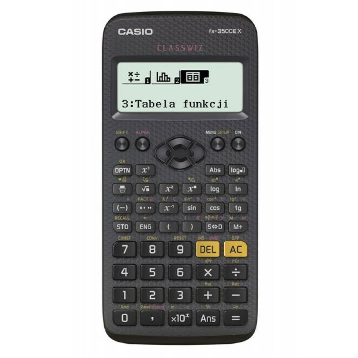 Calculadora Científica Casio FX-350CEX Preto