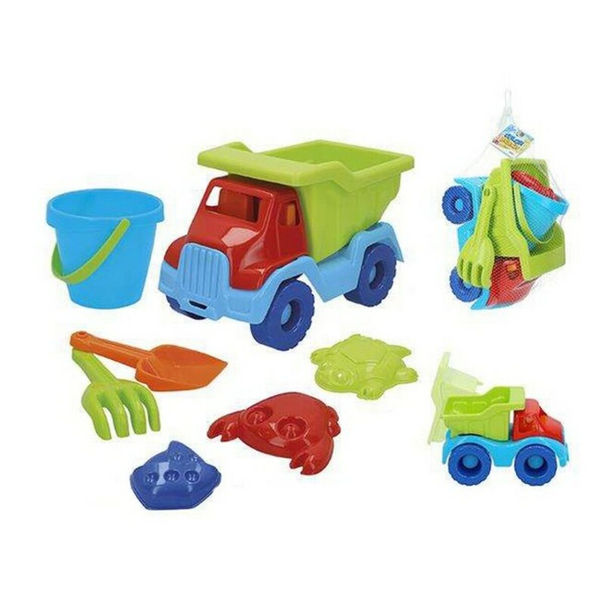 Conjunto de brinquedos de praia Color Beach Colorbaby