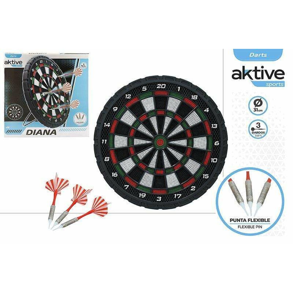 Alvo Aktive Plástico Ø 31 cm