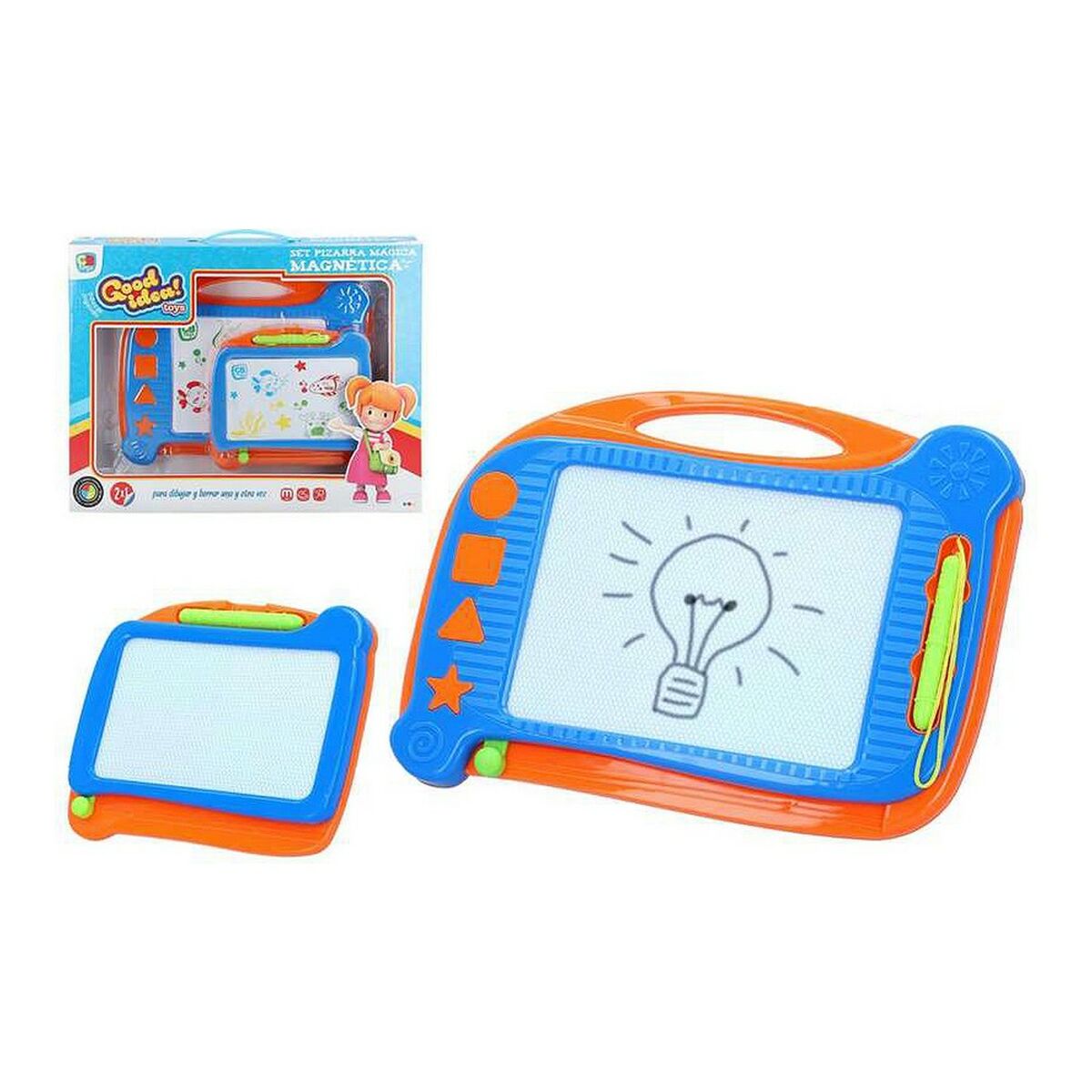 Quadro Mágico Colorbaby Plástico 30 x 21 x 2 cm Magnética
