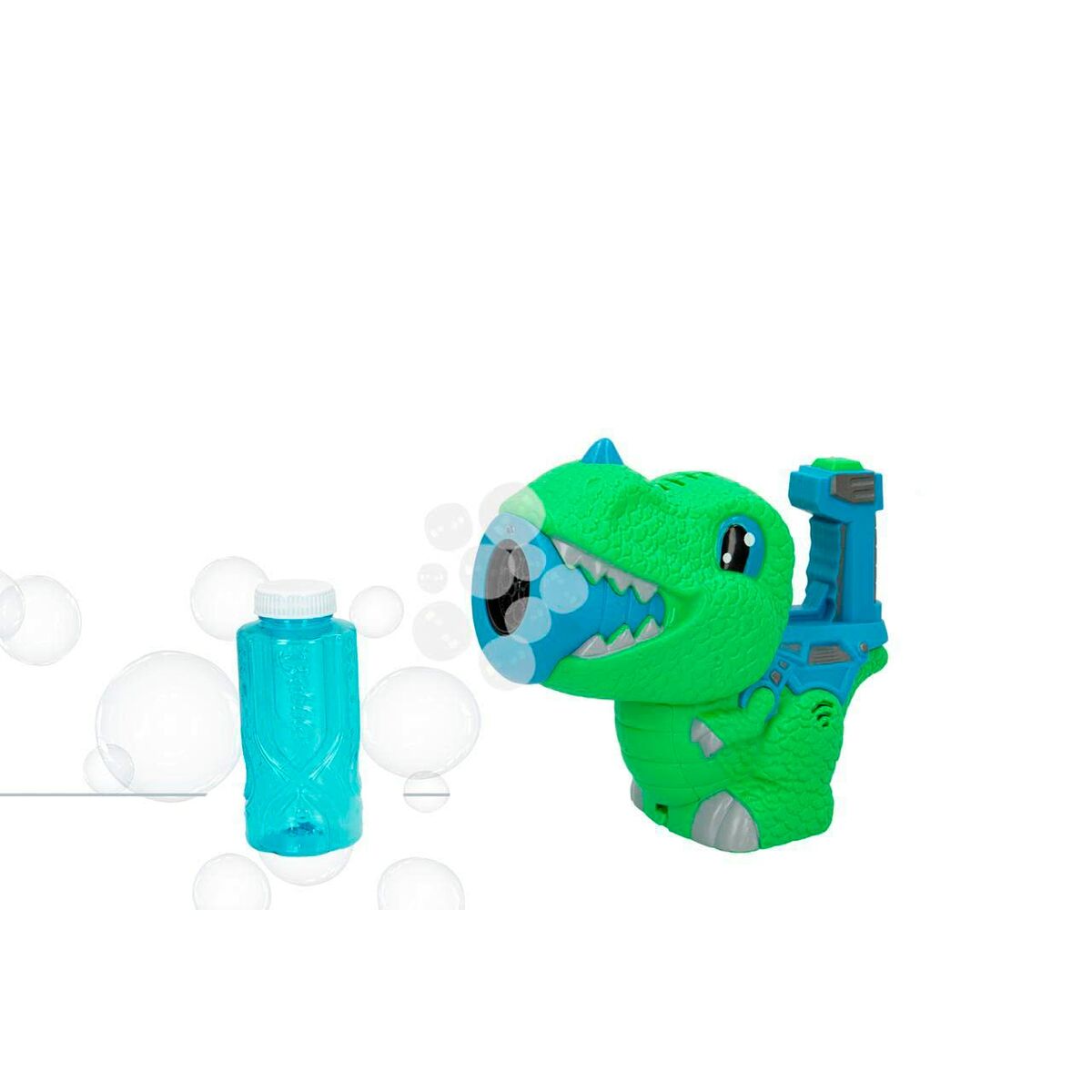 Pistola de Bombas de Sabão Colorbaby 150 ml Elétrica Dinossauro