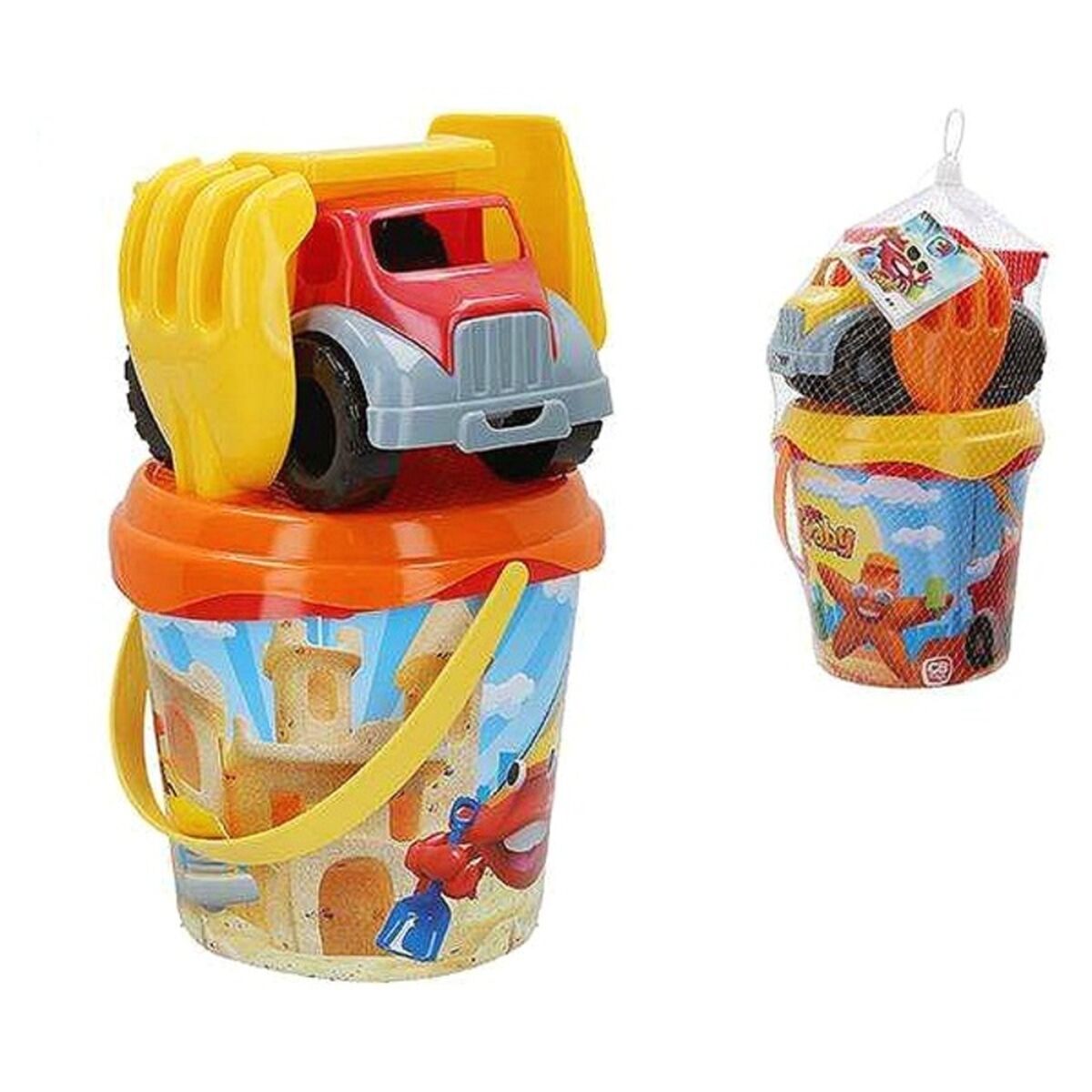 Conjunto de brinquedos de praia Mr Craby Colorbaby (5 pcs)