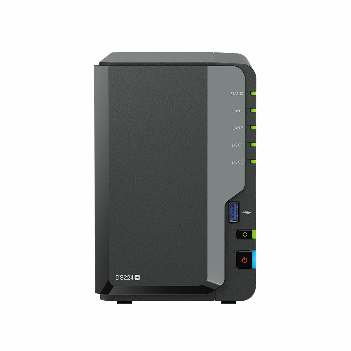 Armazenamanto em Rede NAS Synology DS224+ Preto Intel Celeron Intel Celeron J4125