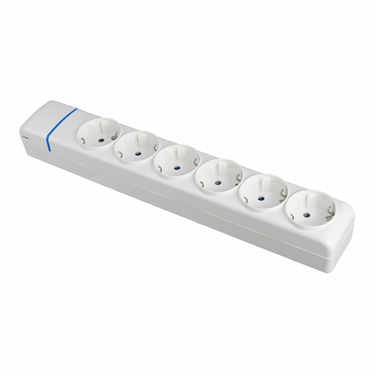 Extensão com 6 Tomadas sem Interruptor Solera 8006p 250 V 16 A