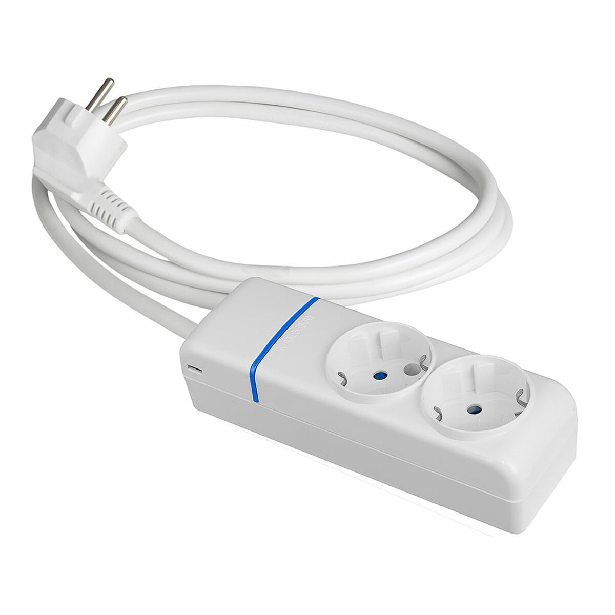 Extensão com 2 Tomadas sem Interruptor Solera 8012p 250 V 16 A 1,5 m (1,5 m)