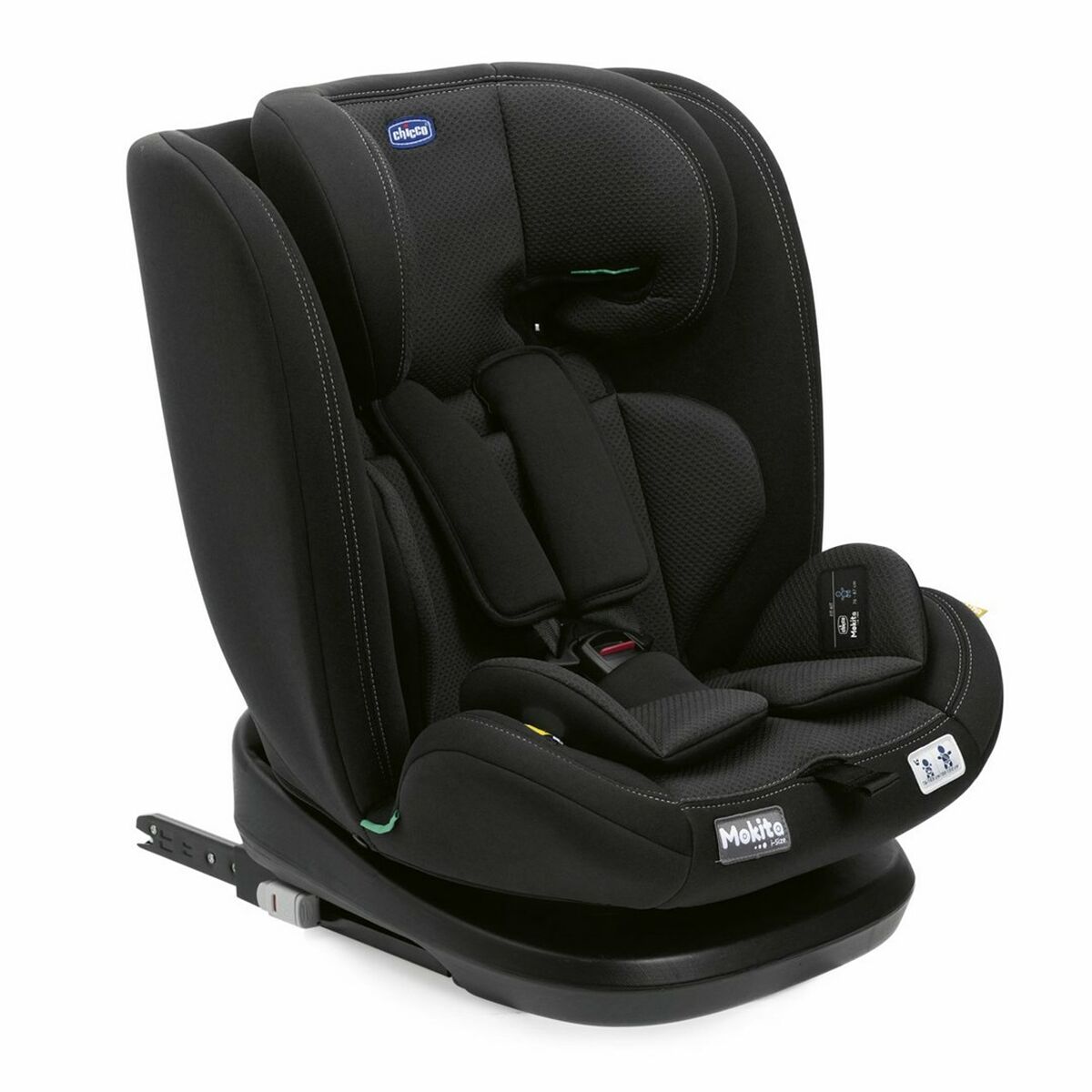 Cadeira para Automóvel Chicco 0+ (de 0 a 13 kilos) I (9 - 18 kg) II (15-25 kg) III (22 - 36 kg) ECE R129/04 Preto