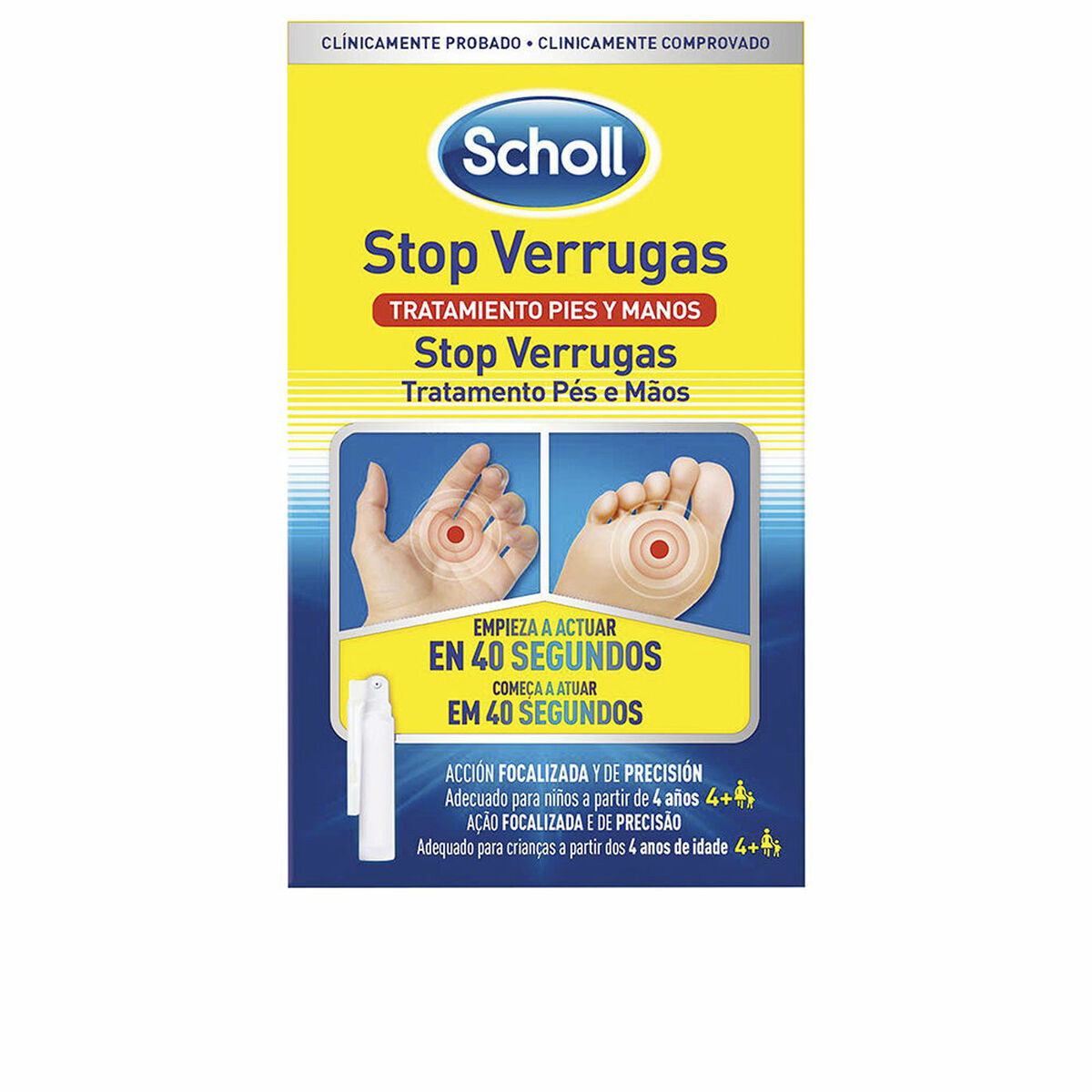 Tratamento Antiverrugas Scholl 80 ml