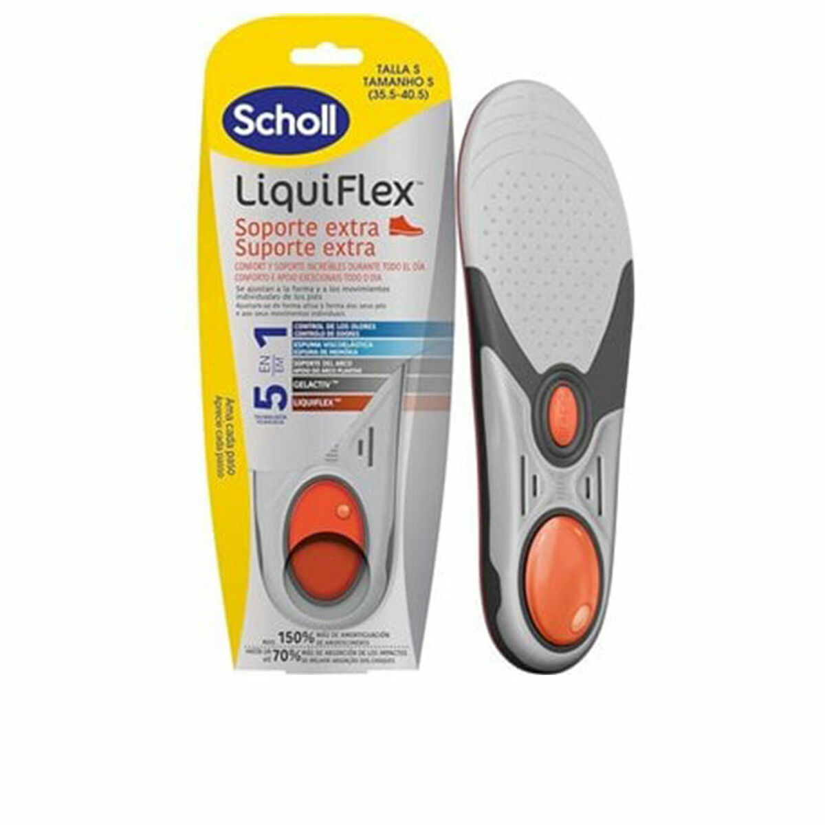 Palmilhas Scholl Liquiflex 35,5-40,5