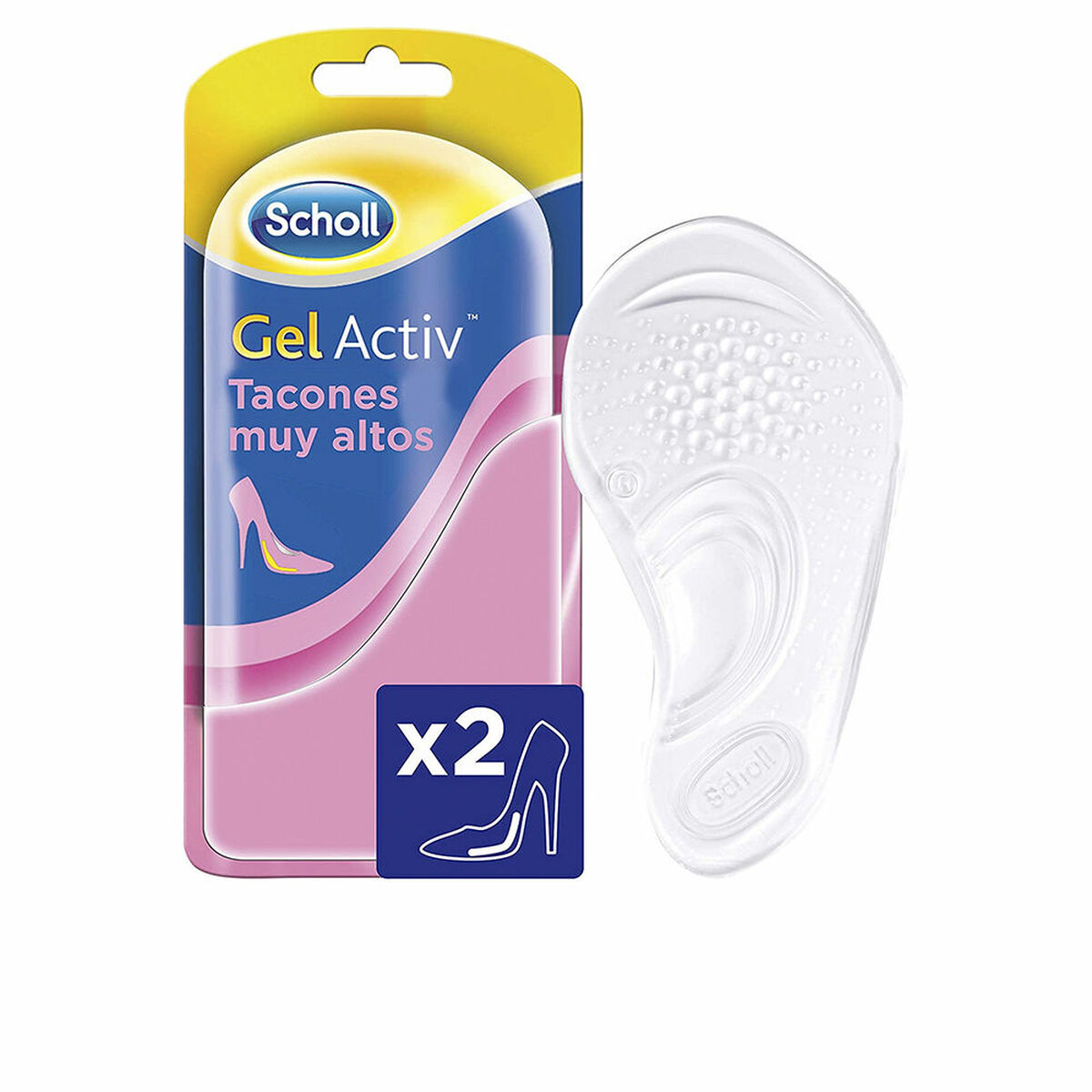 Palmilhas Scholl Gel Activ 2 Unidades